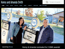 Tablet Screenshot of kenny-amandasmith.com